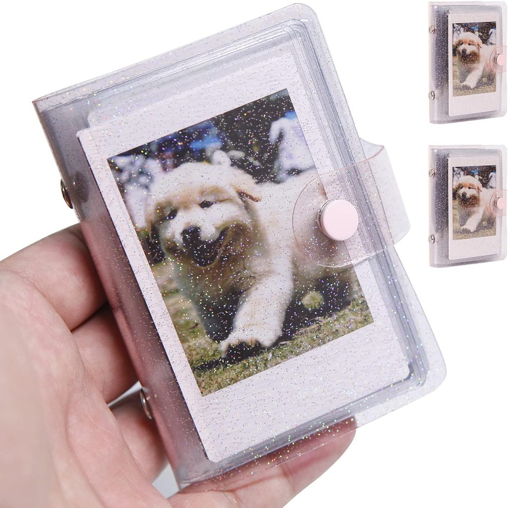 2Packs 36 Pockets 2x3 Photo Album for Mini 12 11 9 8+ 8 7S 99...