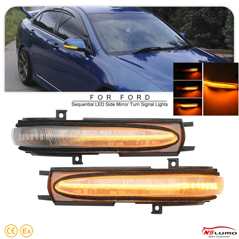Acura TSX Honda Accord Hybrid Sequential LED Side Mirror Turn Signals