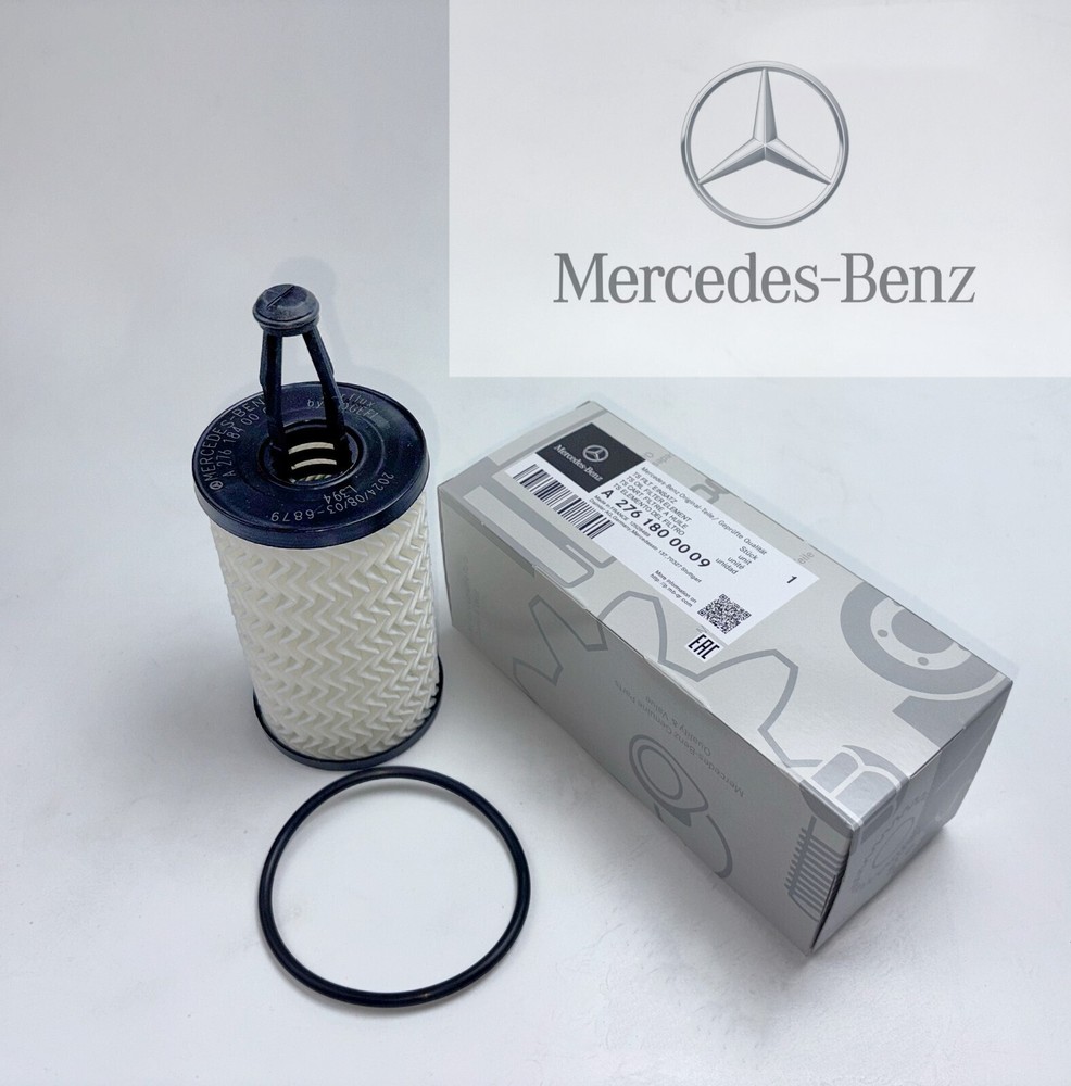 OEM 2x Mercedes Benz C CL CLS E GL GLC GLE GLK ML R S Engine Oil Filter Kit US