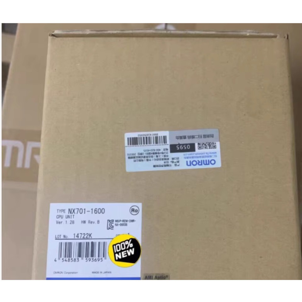 1PC Omron NX701-1600 CPU UNIT New NX7011600 Spot Goods Expedited Shipping MS