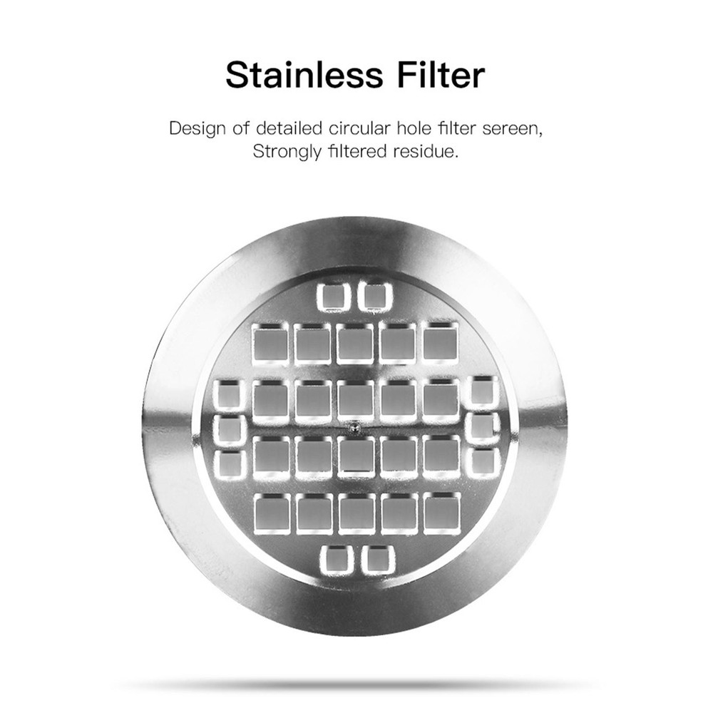 For Nespresso Steel Coffee Capsule, Refillable Reusable Pods Espresso L9M1