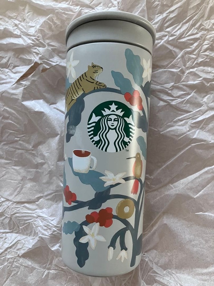 Starbucks 2026 Lucky Bag Stainless Steel Bottle & Stacking Mug Set,