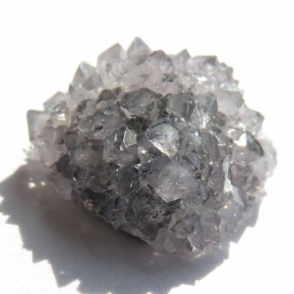 Small Amethyst Drusy Flower Stalactite Tip H306