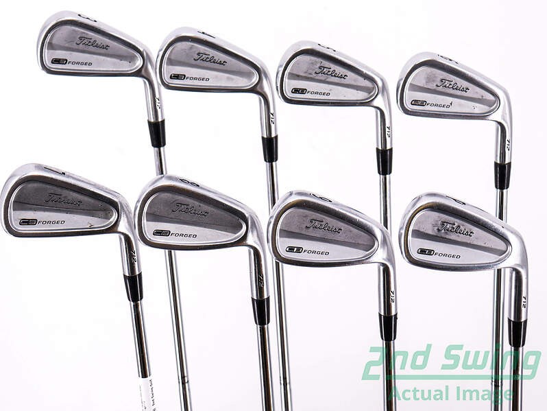 Titleist 712 CB Iron Set 3-PW Stiff Steel Right Handed 38.0in Golf Clubs