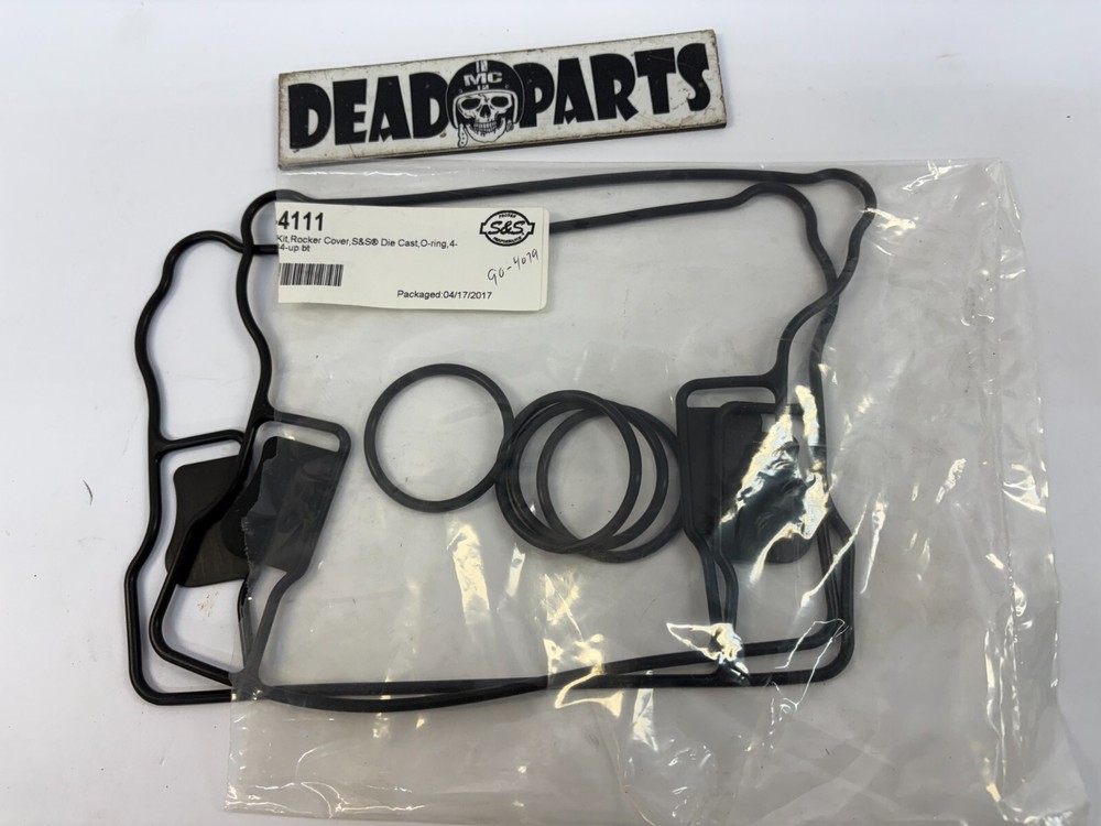 Harley S&S 90-4079 rocker valve cover seals O-rings gaskets