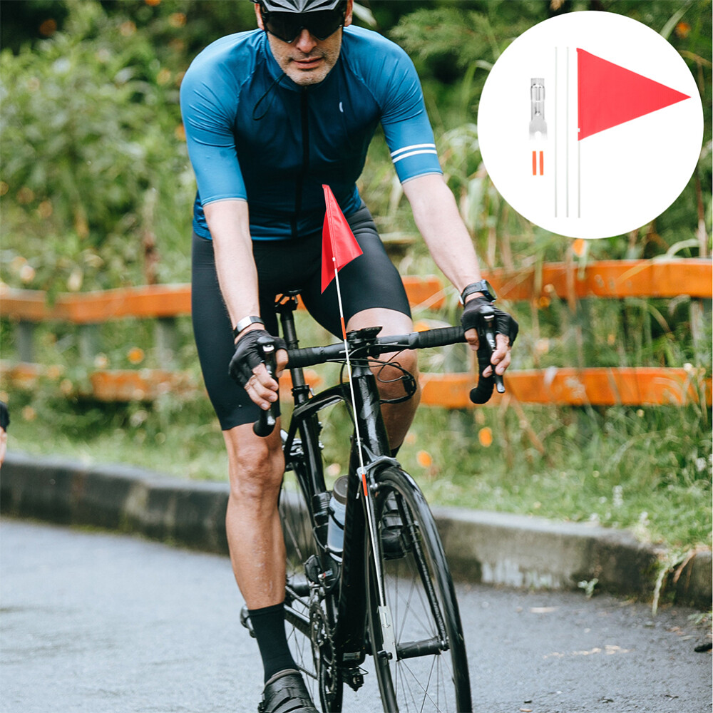 2 Sets Kids Bike Flags for Safety & Wind-Resistant Cycling Accessories  