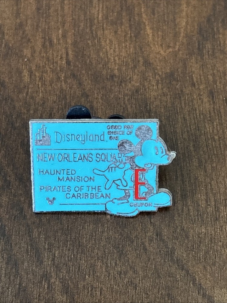 2005 Disneyland Mickey Cast Lanyard Series Pin Coupon E-image