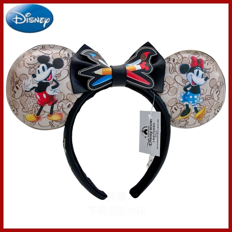 Disney Resort Loungefly Mickey Mouse Bow Headband for Women and Girls Theme Party  