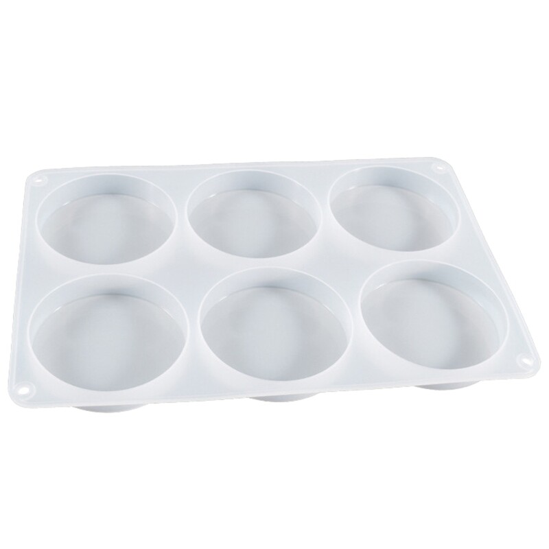 Epoxy Resin Round Cup Mats Molds for DIY Craft Home Office Decor