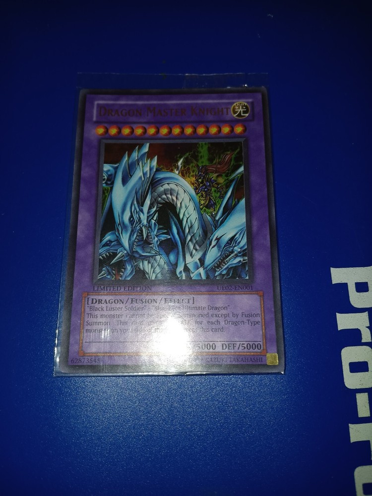 YuGiOh Dragon Master Knight UE02-EN001 Ultra Rare Factory Sealed Mint
