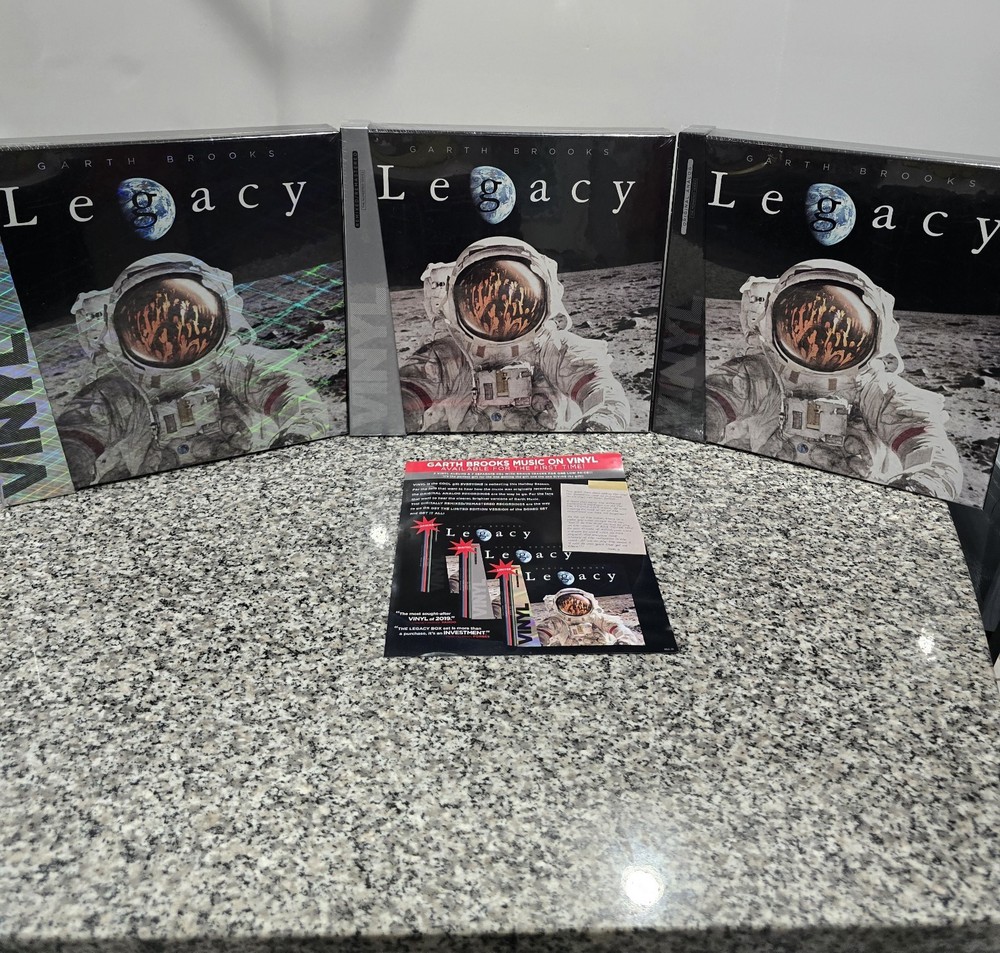 Garth Brooks The Legacy Collection NEW  SEALED 21 Vinyl & 21 CDs 3 Box Set