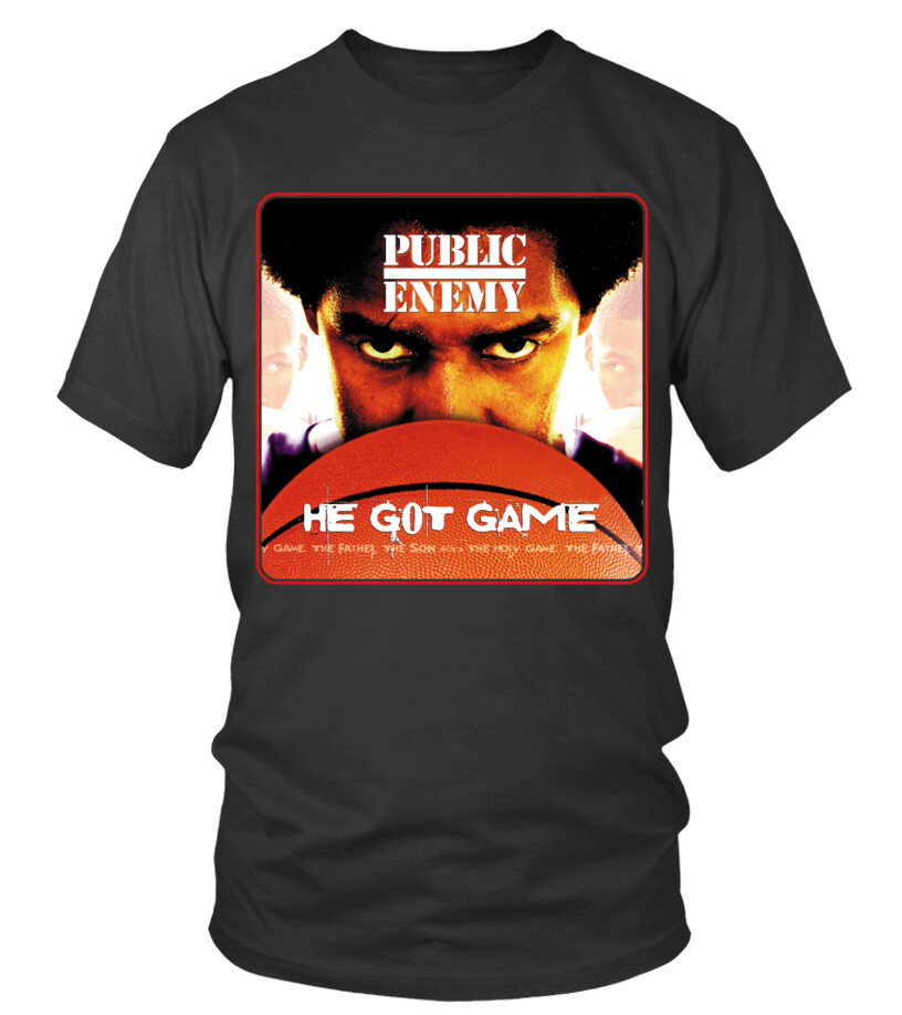 He Got Game Public enemy Men's Tee Regular Size Cotton T-shirt Chuck D