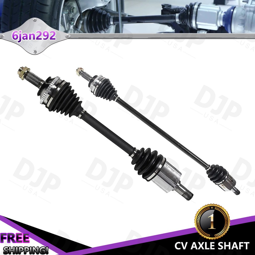 Pair of CV Axle Shafts for 1998-2002 Honda Accord 2.3L 4cyl Auto Trans Front LH RH