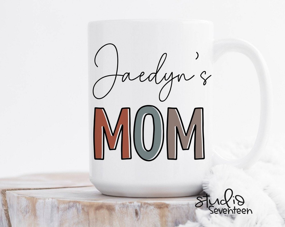 Mom Mug First Time Mom Gift Personalized Mug With Names Mother's Day Gift
