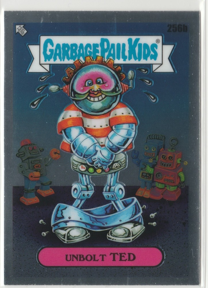 Unbolt Ted Garbage Pail Kids GPK 2023 Chrome Series 6 CS6 #256b