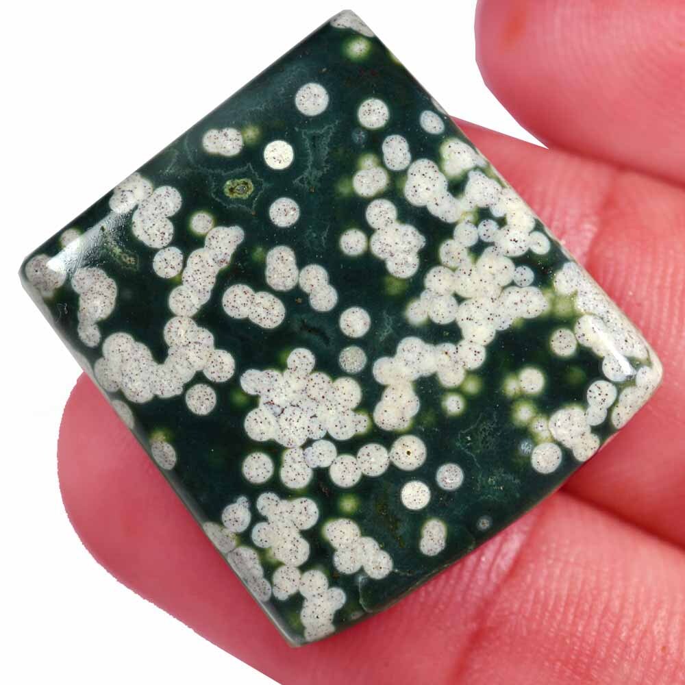 33.20 Cts 100% Natural Ocean Jasper Designer Loose Cabochon Royal Gemstone U85
