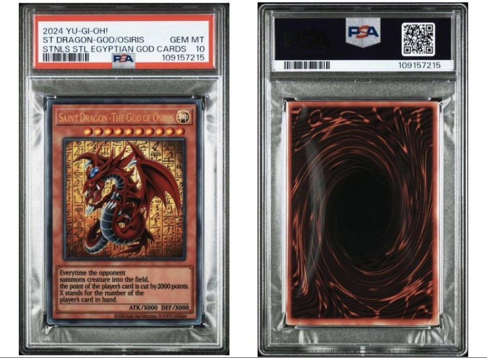 Slifer the Sky Dragon PSA10 Stainless Yu-Gi-Oh! Japanese Card