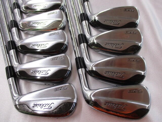 Titleist T-MB 718 Iron Set 2-9+Pw N.S.Pro 950GH Flex-S 9pcs Right-Handed Used