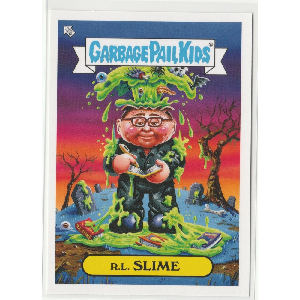 R.L. Stine Goosebumps Garbage Pail Kids GPK 35th Anniversary Series 2020