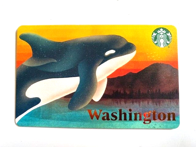 Starbucks Gift Card Washington Whale MS 6305-image
