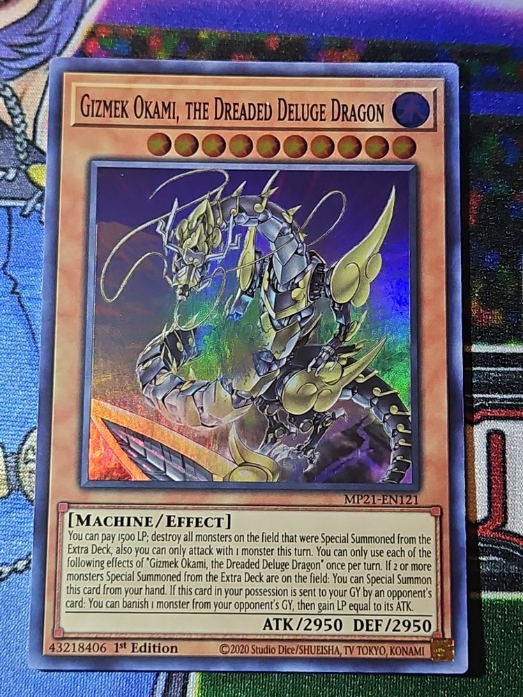 Gizmek Okami Dreaded Deluge Dragon MP21-EN121 Tin of Ancient Battles