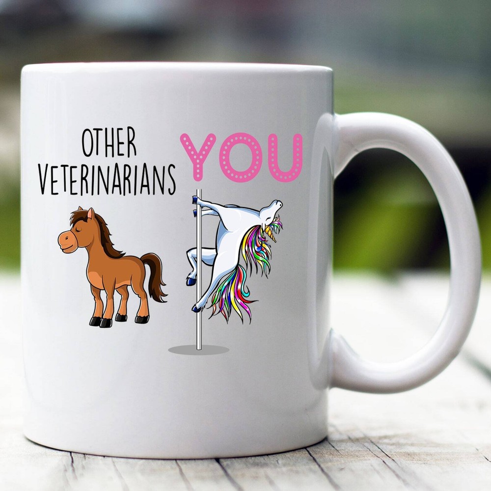 Funny Unicorn Veterinarian Mug - Perfect Vet Gift Idea
