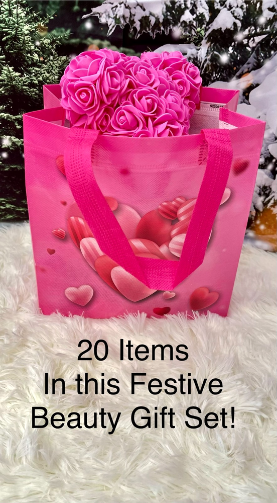 Beautiful Valentine's Day Beauty Bundle Gift Set - Ships Next Day - Price Firm-image