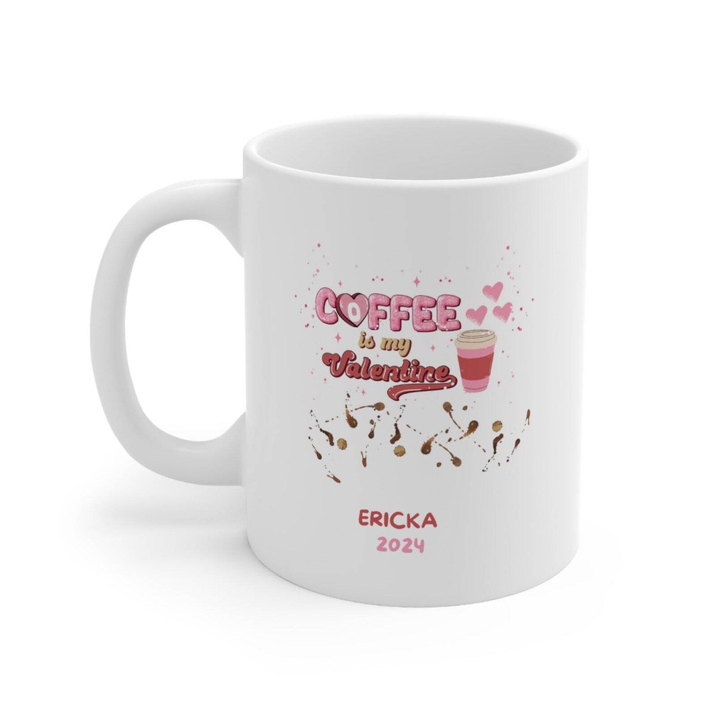Custom Valentine's Day Mug Personalized Romantic Gift
