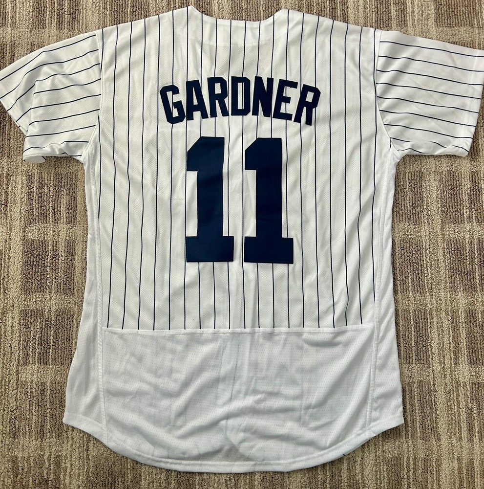 Brett Gardner Jersey #11 New York Yankees Size 48 (XL) with WS 2024 patch