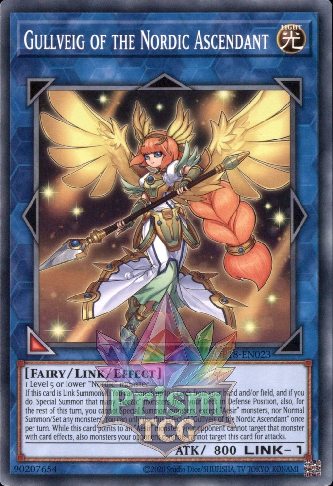 Gullveig of the Nordic Ascendant OP18-EN023 Yugioh