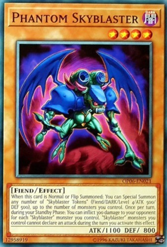 Phantom Skyblaster OP06-EN021 Common Unlimited Near Mint Yugioh Card