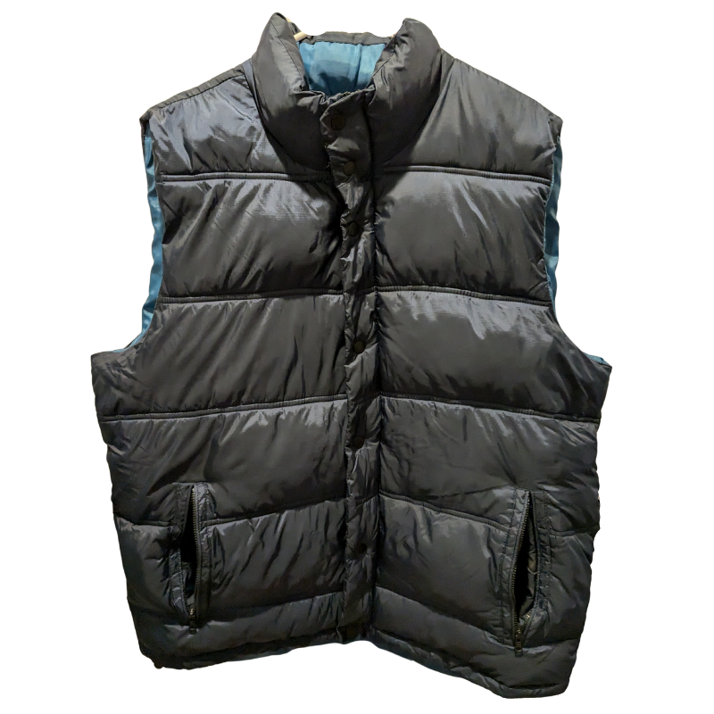Old Navy Mens Navy Blue Puffer Vest Size Large