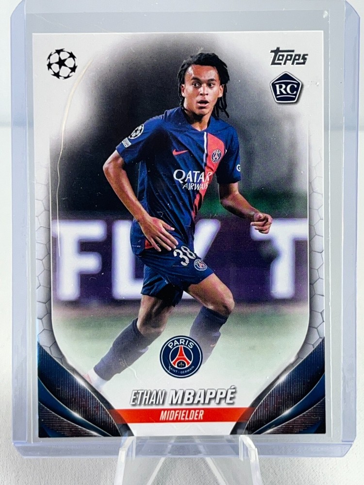 2024 Topps UEFA CC Ethan Mbappe Rookie Base