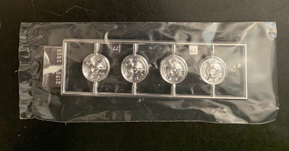 63 Chevy Impala STOCK HUBCAPS Rev 183 1631 Model Car Parts COMBINE PARTS SAVE $