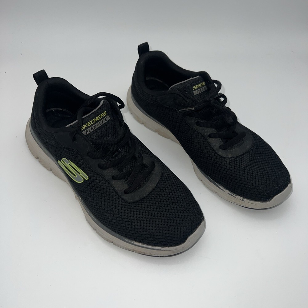 Skechers Men's Flex Lite Athletic Shoe 16829 Black - Size 11