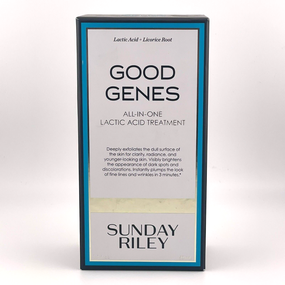 Sunday Riley Good Genes Lactic Acid Treatment 1.7 oz, New All-in-One Skincare Solution