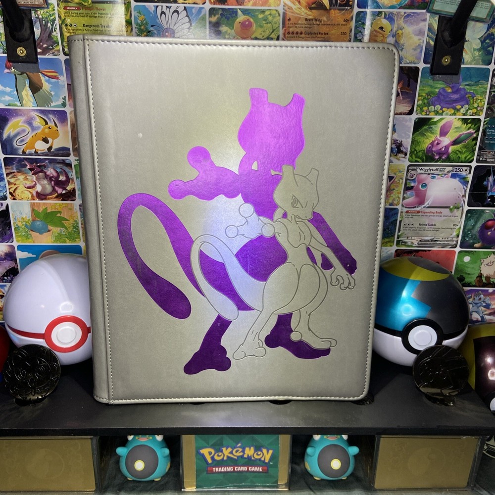 Ultra PRO Mewtwo Premium 9-Pocket PRO-Binder w/ 12 Free Holo Cards!