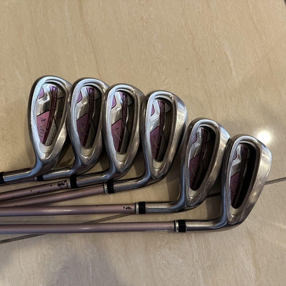Ladies Dunlop XXIO10 Iron Set 7-9 PwAwSw 6pc RH MP1000 graphite Flex L Women