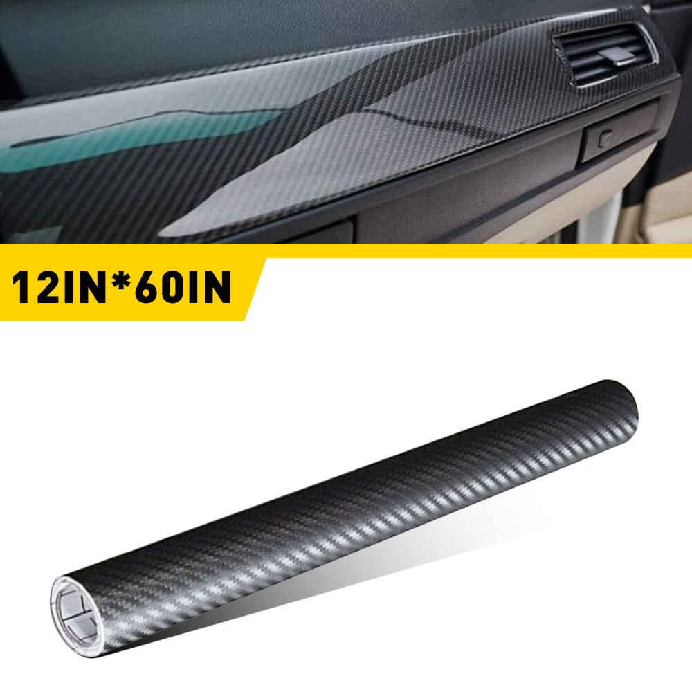 Auto Accessories 5D Glossy Carbon Car Vinyl Film Fiber Interior Wrap Stickers