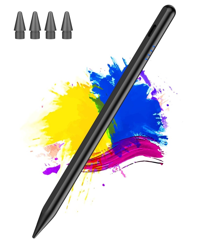 iPad Stylus Pen 2018-2024 for 9th & 10th Gen with Tilt & Palm Rejection