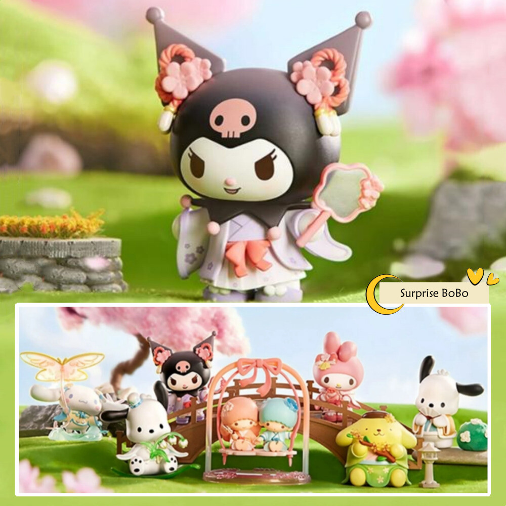 Miniso Sanrio New Rhyme Flower Clothes Series Confirmed Blind Box Figure Gifts