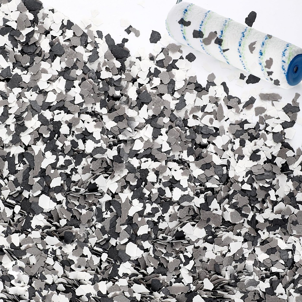 2800G 6.17Lb Decorative Epoxy Flakes Blend for Concrete Floor