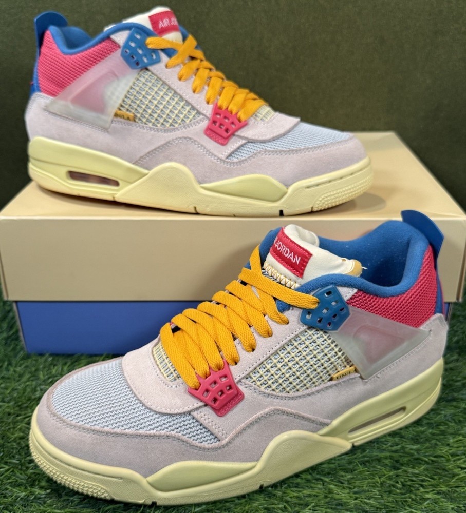 Jordan 4 Retro x Union 'Guava Ice' (Size 10) *Worn Once/VNDS/OG All* DC9533-800