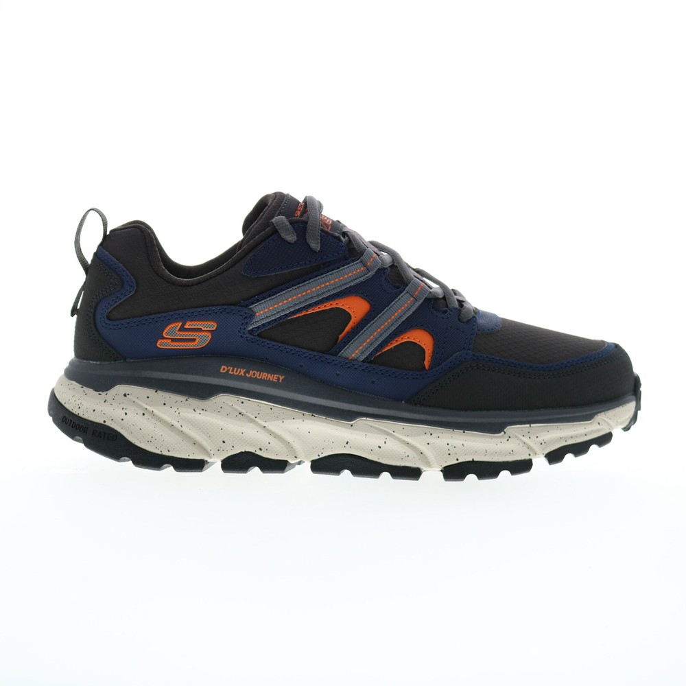 Skechers D'Lux Journey 237192WW Mens Blue Extra Wide Athletic Hiking Shoes
