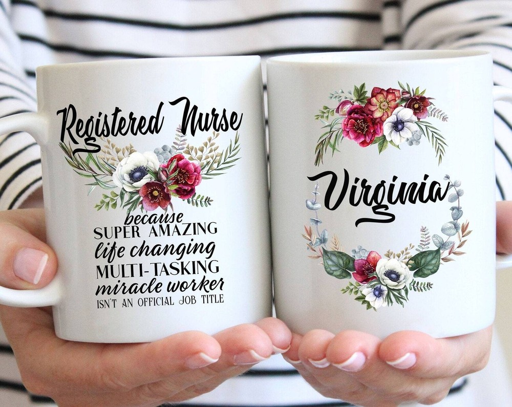 Personalized Registered Nurse Gift For Women L Retirement Thank You Appreciation