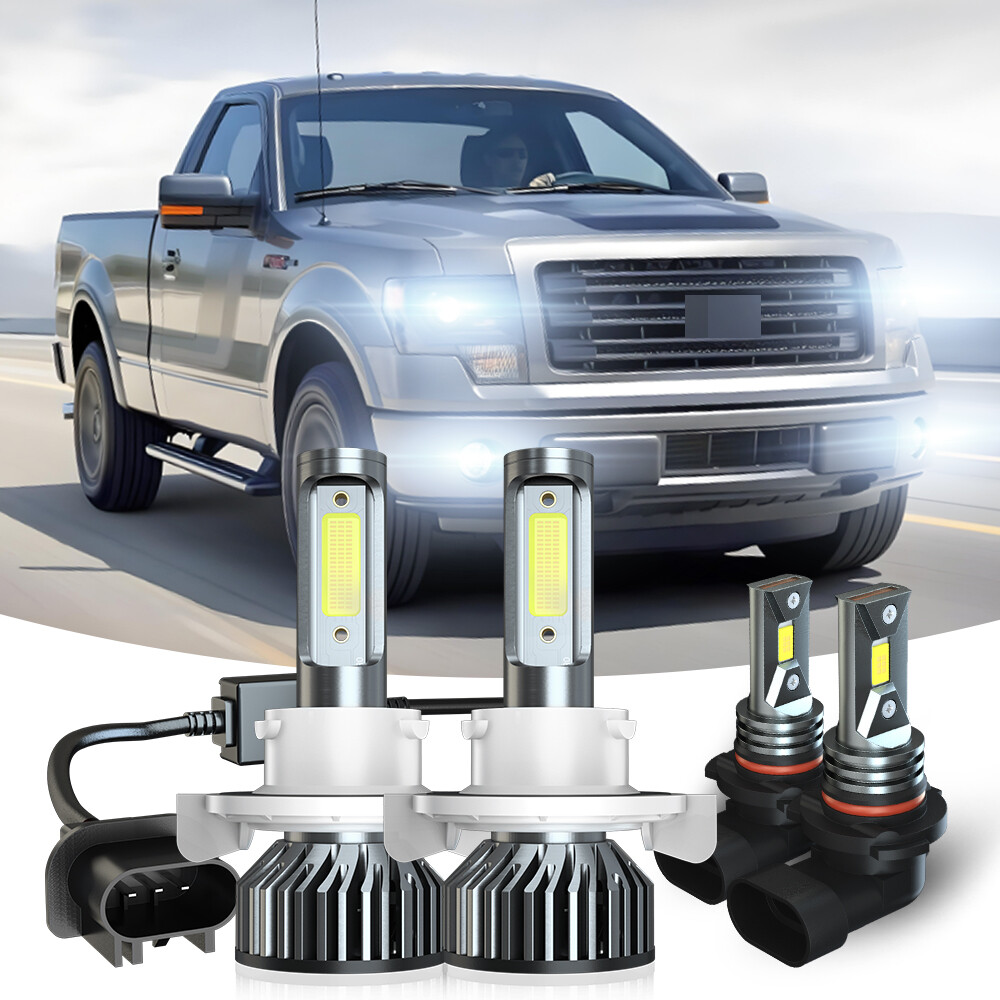 For Ford F150 F250 F350 2005-2014 de faros delanteros LED + focos antiniebla
