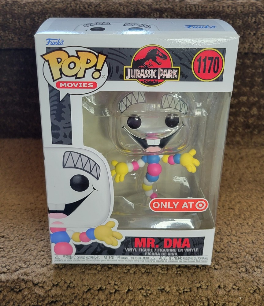 Funko Pop Movies Jurassic Park Mr. DNA #1170 Target Exclusive Vinyl Figure New