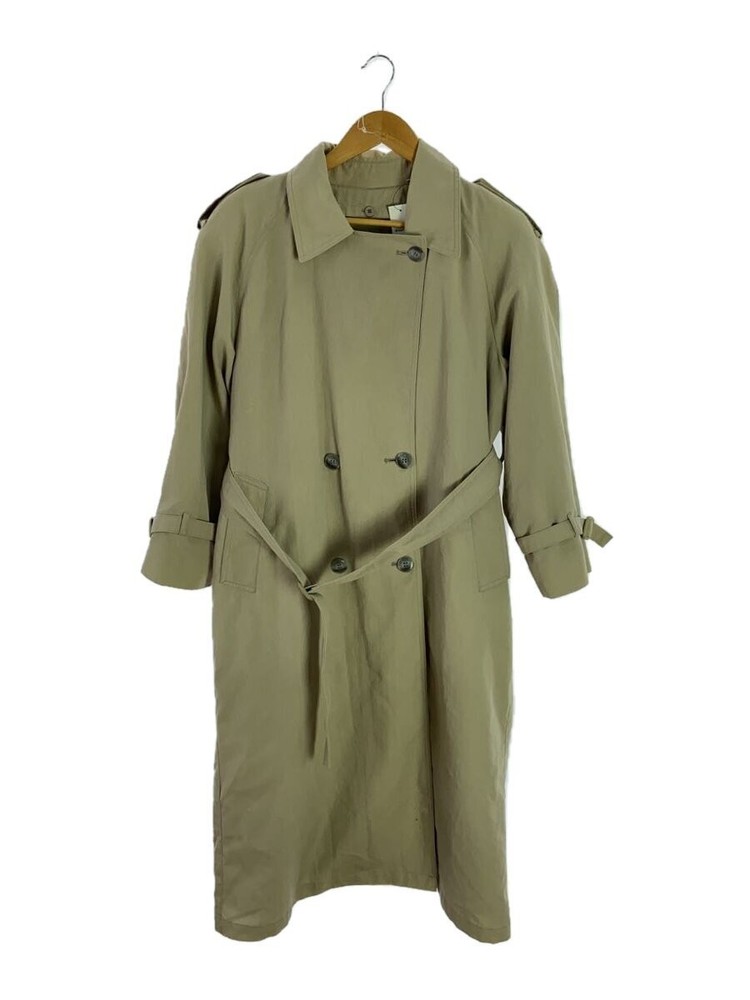London Fog Trench Coat/-/Cotton/Beige/Dirty Hem 2733