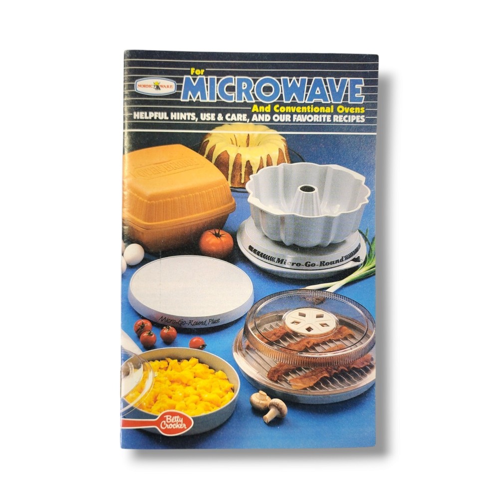 Nordic Ware Microwave Tips Care Recipes Betty Crocker Booklet Guide