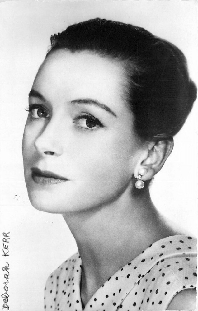 1950s Beautiful Movie Star Actress Deborah Kerr  Postcard 25-5277